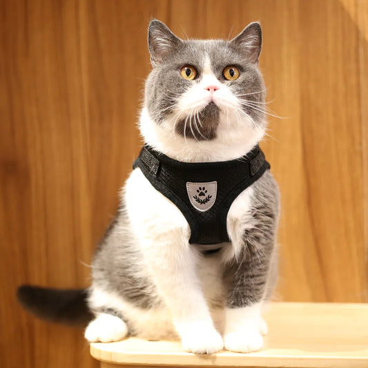 Adjustable Escape Proof Cat Vest Harness