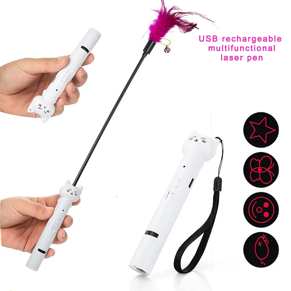 Multifunction USB Multi-pattern Projection Three-in-one Laser Toy